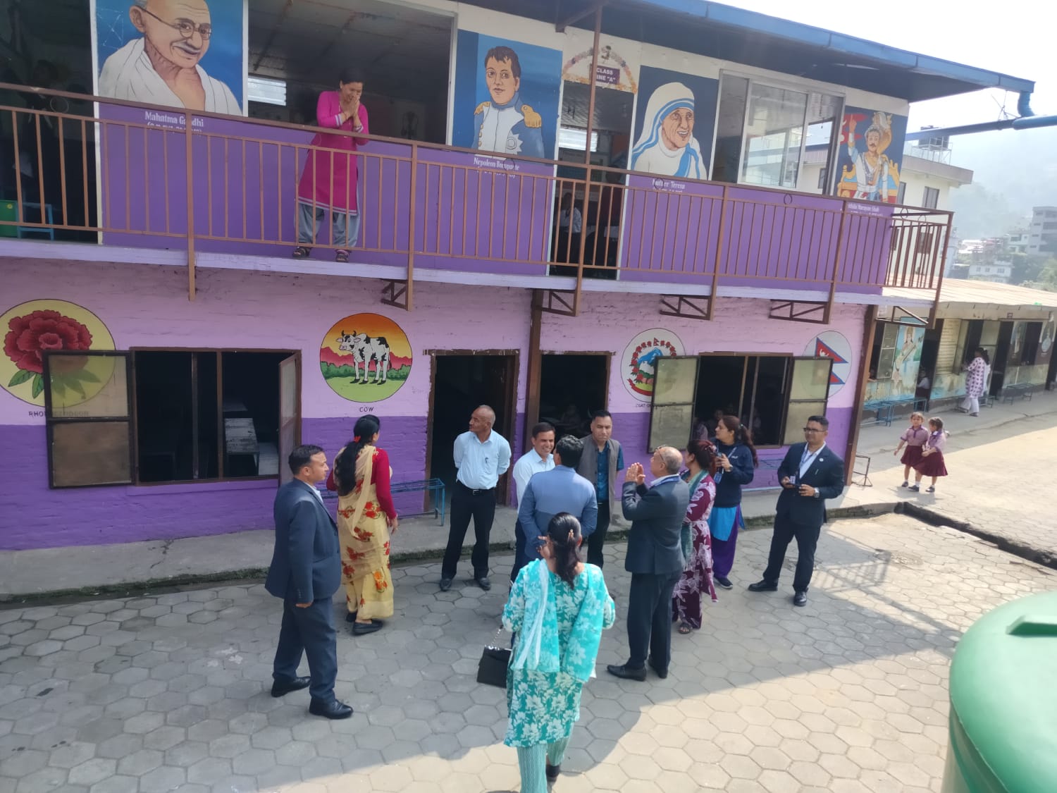 टोखा न.पा. वडा नं.  ४ र ८ बालमैत्री वडा घोषणाका लागि गरिएको अनुगमन